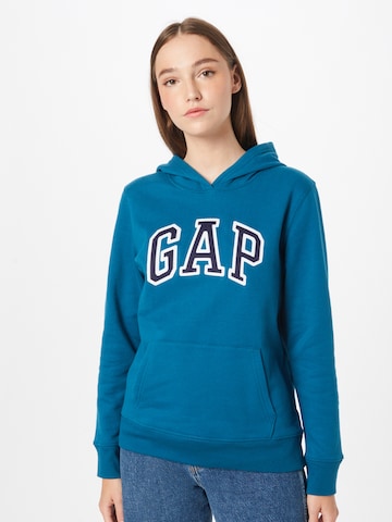 Gap Tall Sweatshirt in Blue: front