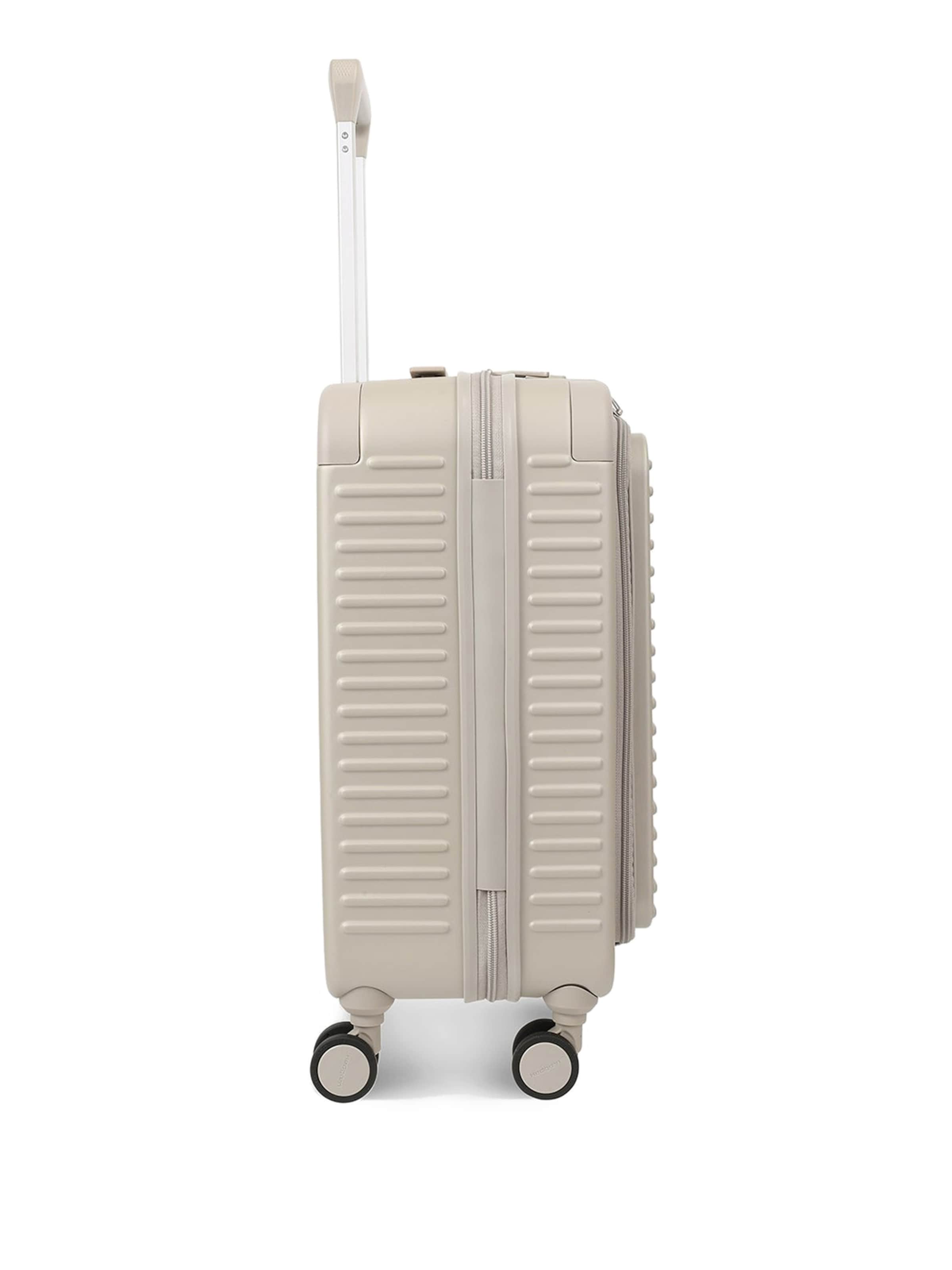 Hedgren Suitcase ' YUNO S FP 40,4L ' in Beige: side