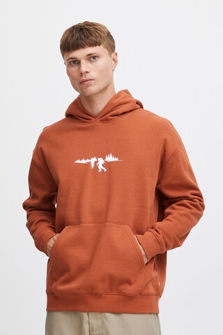 !Solid Sweatshirt 'Halmus' in Braun: predná strana