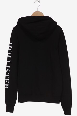 HOLLISTER Sweatshirt & Zip-Up Hoodie in S in Black