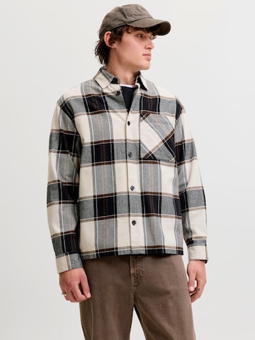 Regular fit Cămașă 'JJEJackson' de la JACK & JONES pe alb: față