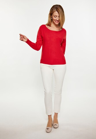 Usha - Pullover em vermelho