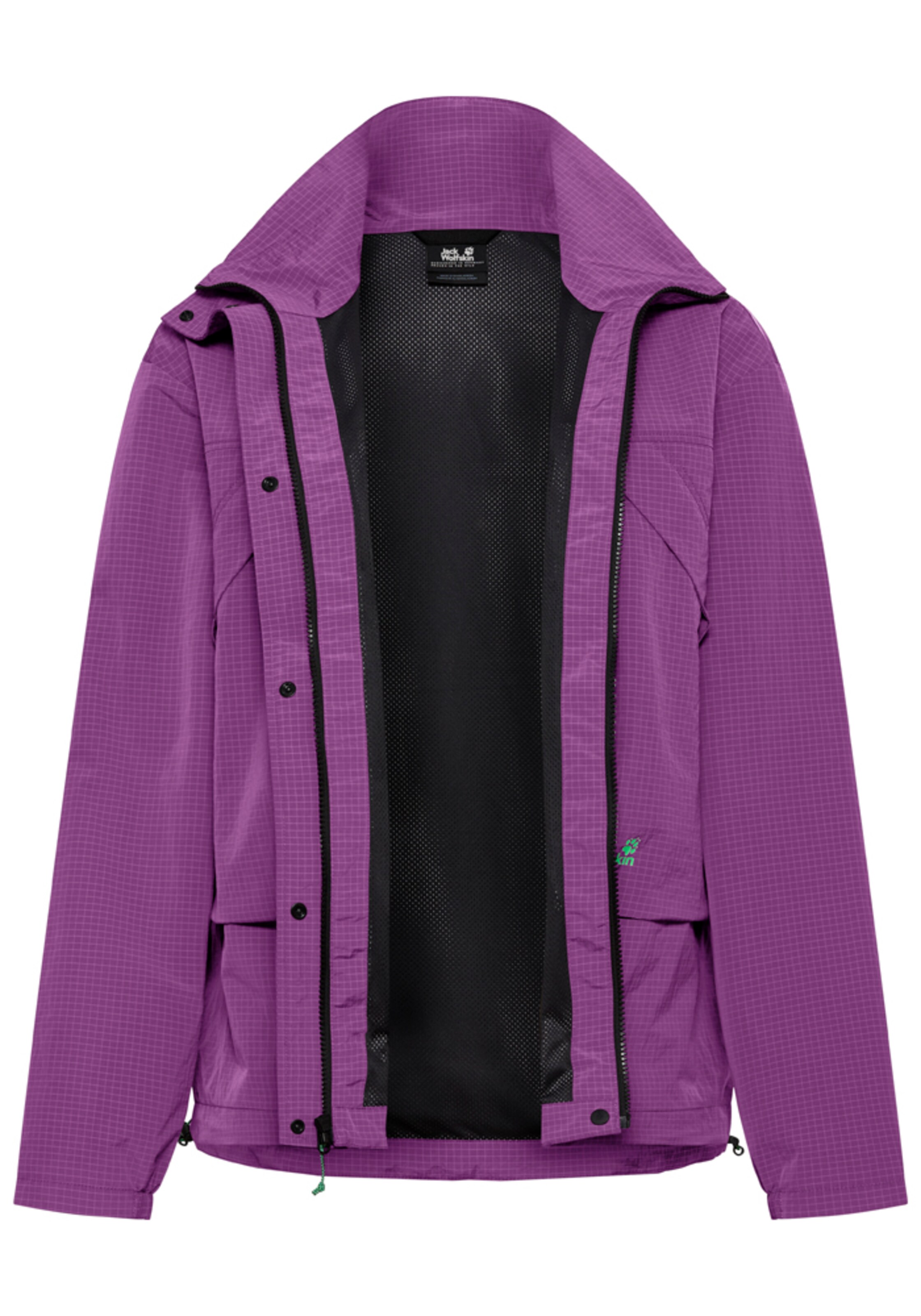 JACK WOLFSKIN Outdoor Jacket in Purple