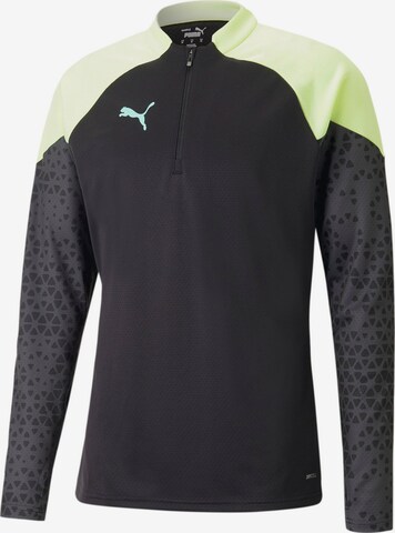 PUMA Functioneel shirt 'Individual Cup' in Zwart: voorkant