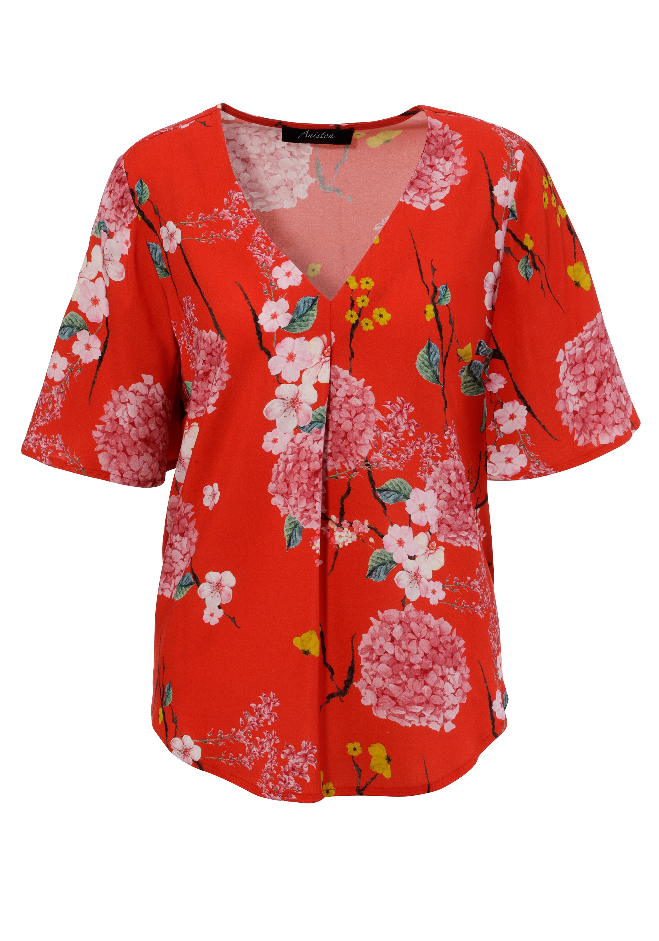 Aniston CASUAL Bluse in Rot: Vorderseite