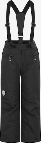 COLOR KIDS Regular Pants in Black: front