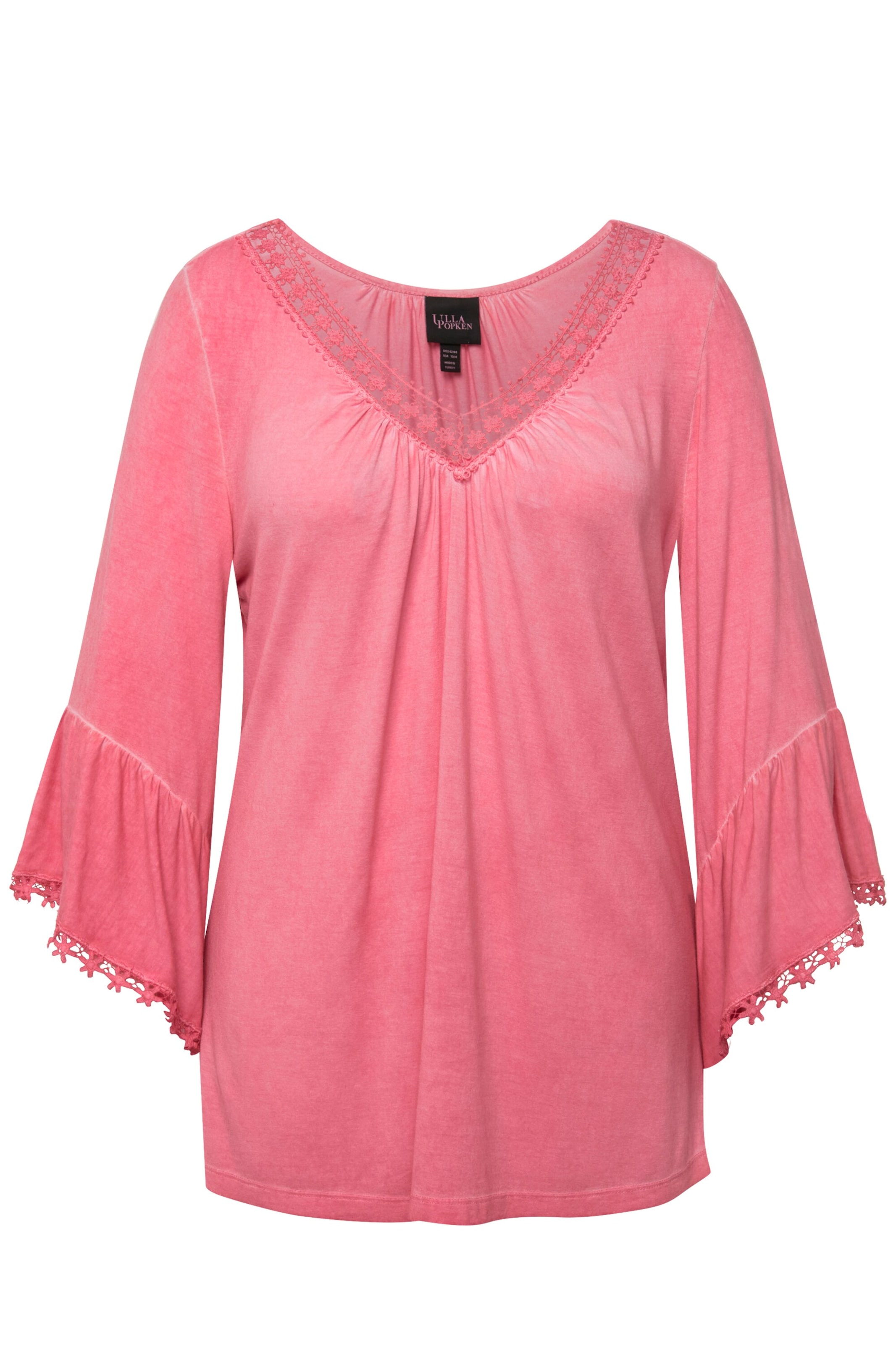 Ulla Popken Shirt in Orange: Vorderseite