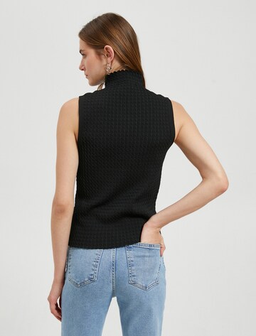Koton Gebreide top in Zwart