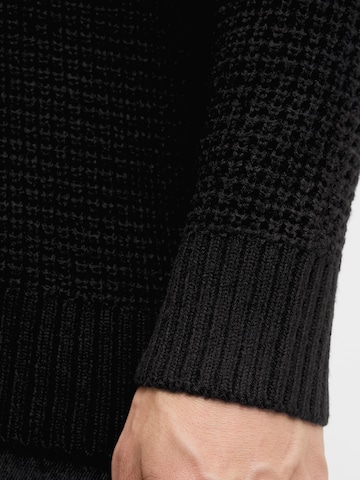 Pulover 'JJGLOBAL' de la JACK & JONES pe negru