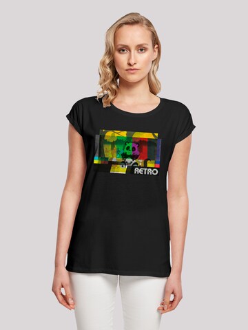 T-shirt 'Tao Tao Cassette' F4NT4STIC en noir : devant