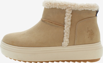 Boots di U.S. POLO ASSN. in beige: frontale