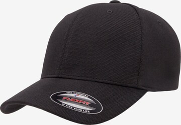 Cappello da baseball 'Cool & Dry' di Flexfit in nero: frontale