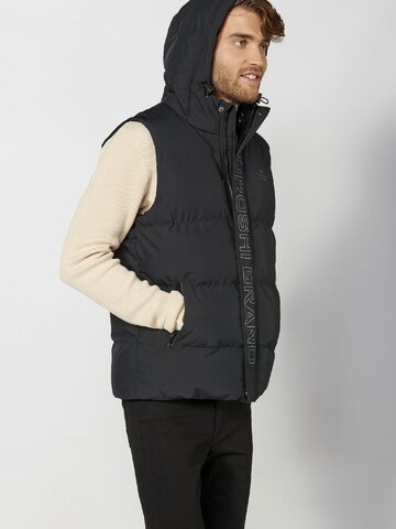 Gilet KOROSHI en noir