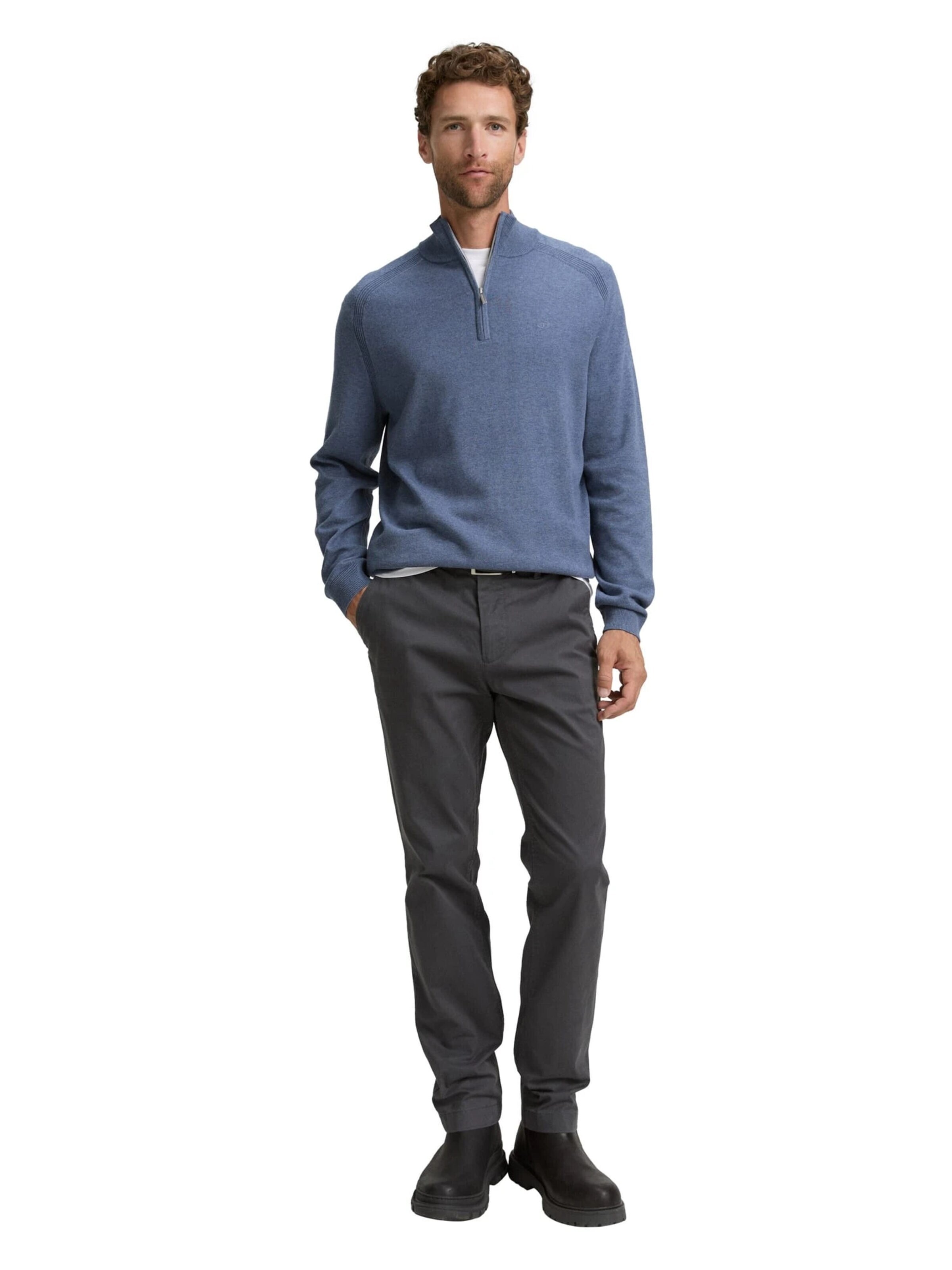 TOM TAILOR Sweater in Blue