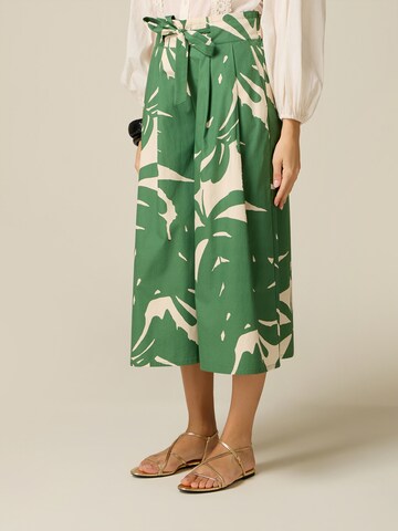 oltre Wide Leg Hose‌‌‌ in Grün