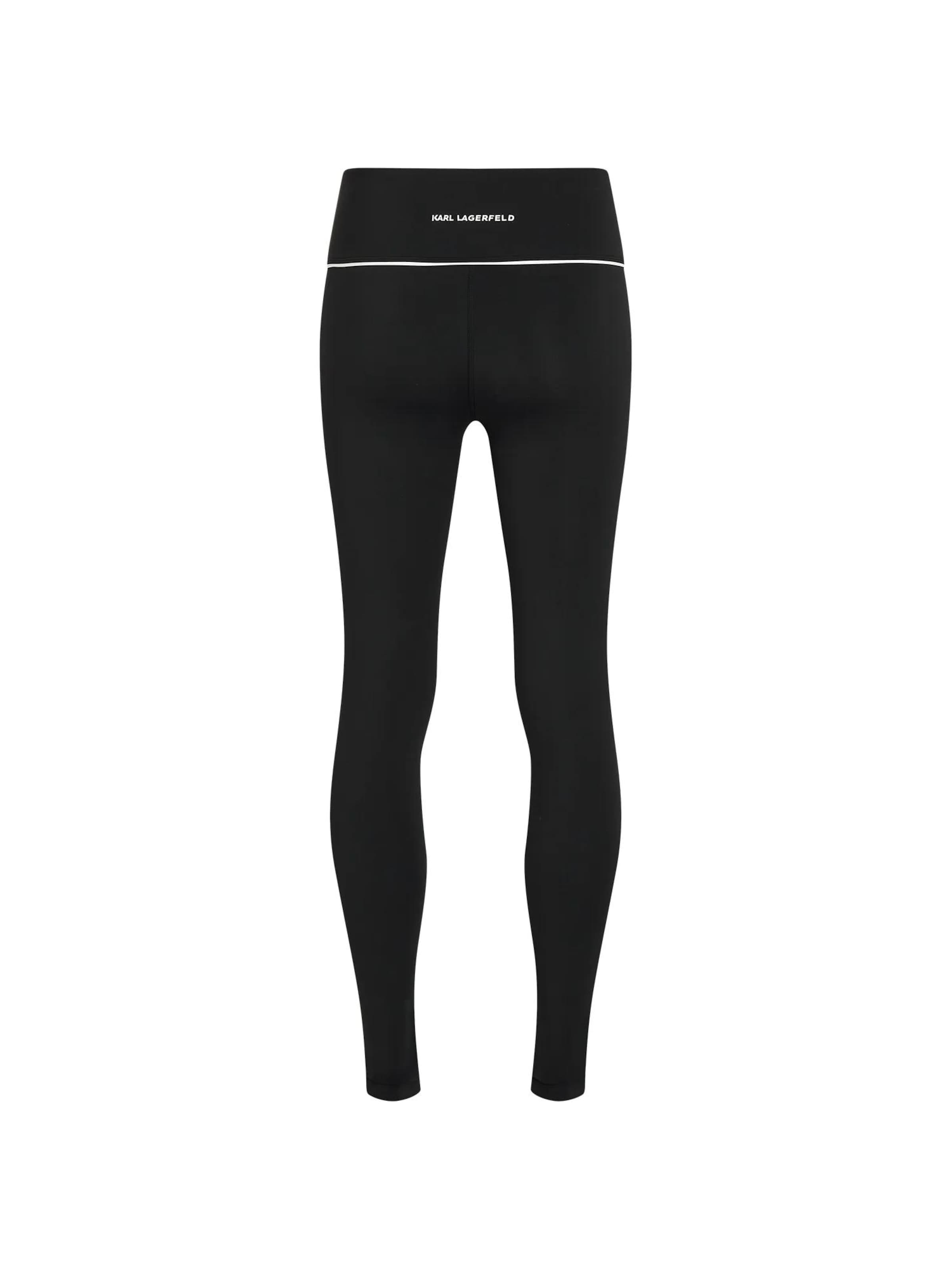 Karl Lagerfeld - regular Leggings 'Athleisure' en negro