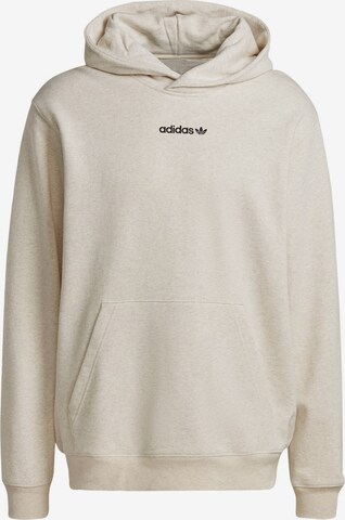 ADIDAS ORIGINALS Sweatshirt in White: front