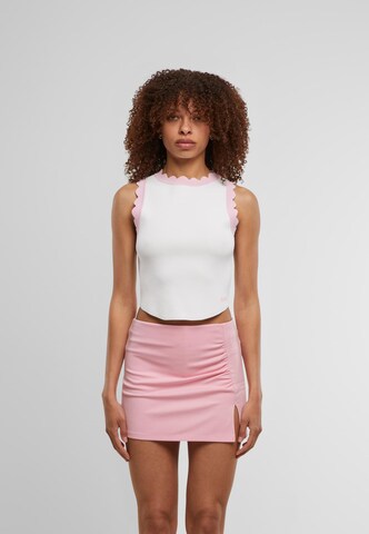 Top in maglia 'Pary' di OH APRIL in bianco: frontale