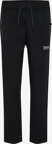 Hummel Workout Pants in Black: front