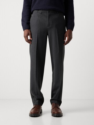 Lindbergh Regular Hose 'Superflex' in Grau: Vorderseite