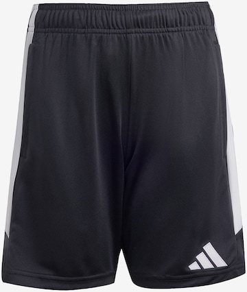 ADIDAS PERFORMANCE Workout Pants 'Tiro26 League' in Black: front