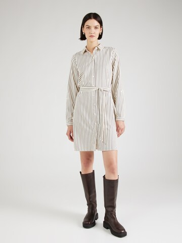 Robe-chemise 'VMMALOU' VERO MODA en beige : devant