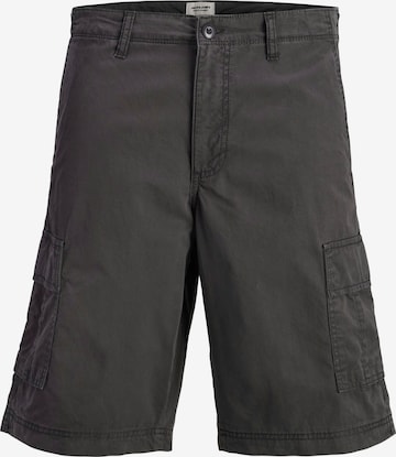 JACK & JONES Loose fit Cargo Pants 'JPSTCOLE MATTY' in Grey: front