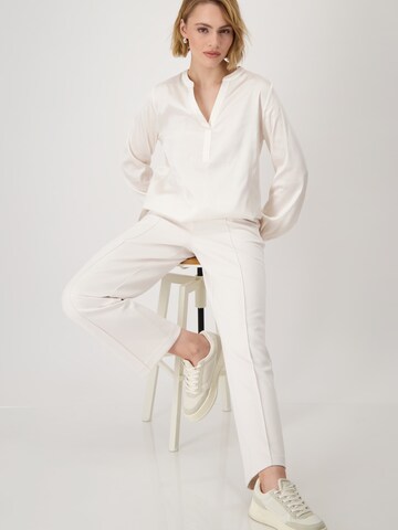 Camicia da donna di monari in beige