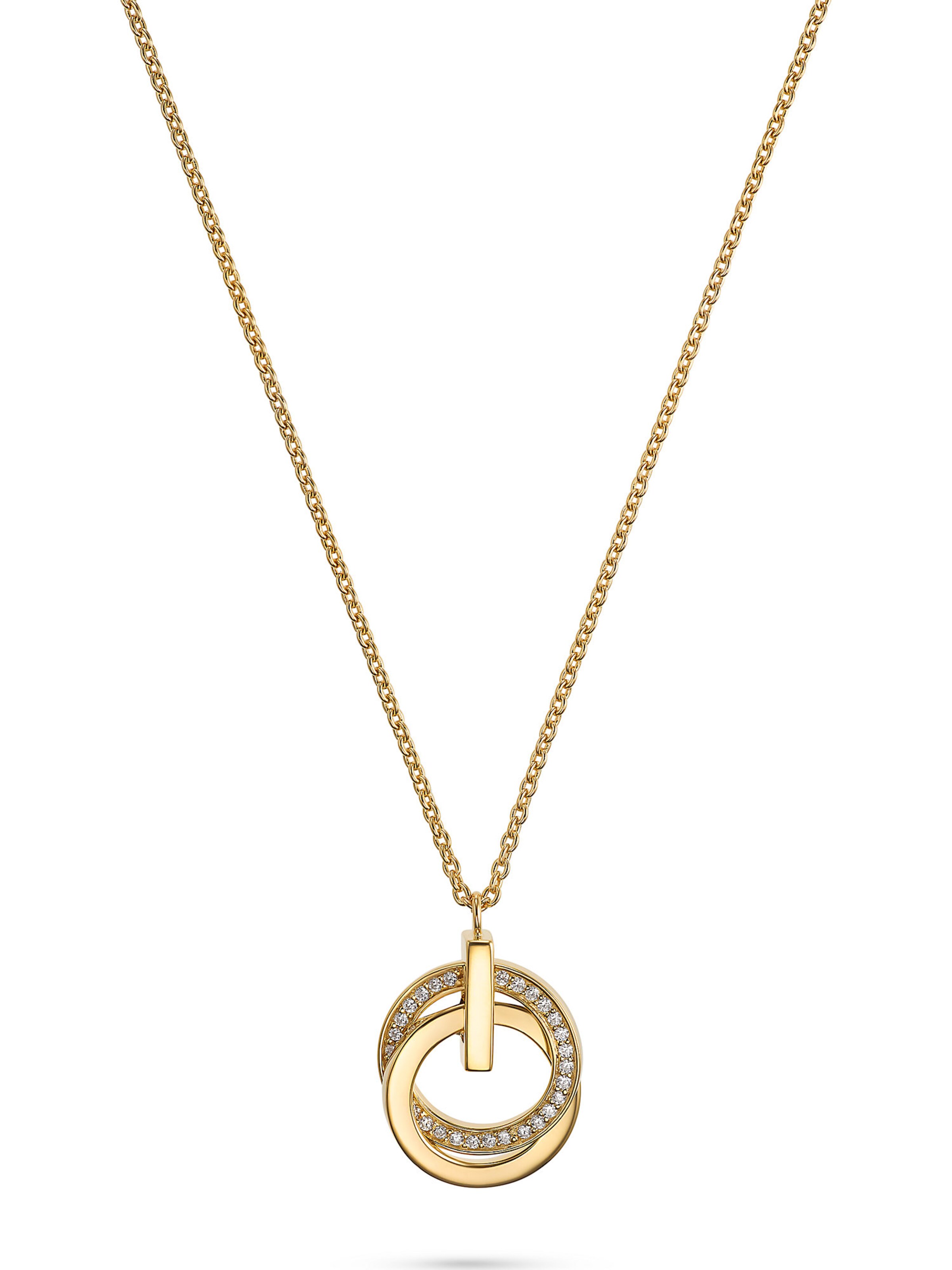 JETTE Kette in Gelb: Vorderseite