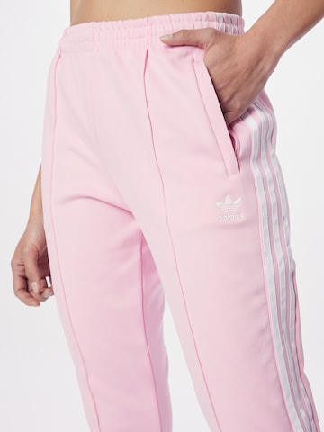 ADIDAS ORIGINALS Slim fit Pants 'Adicolor Sst' in Pink