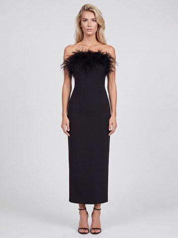 APART Abendkleid in Schwarz: Vorderseite