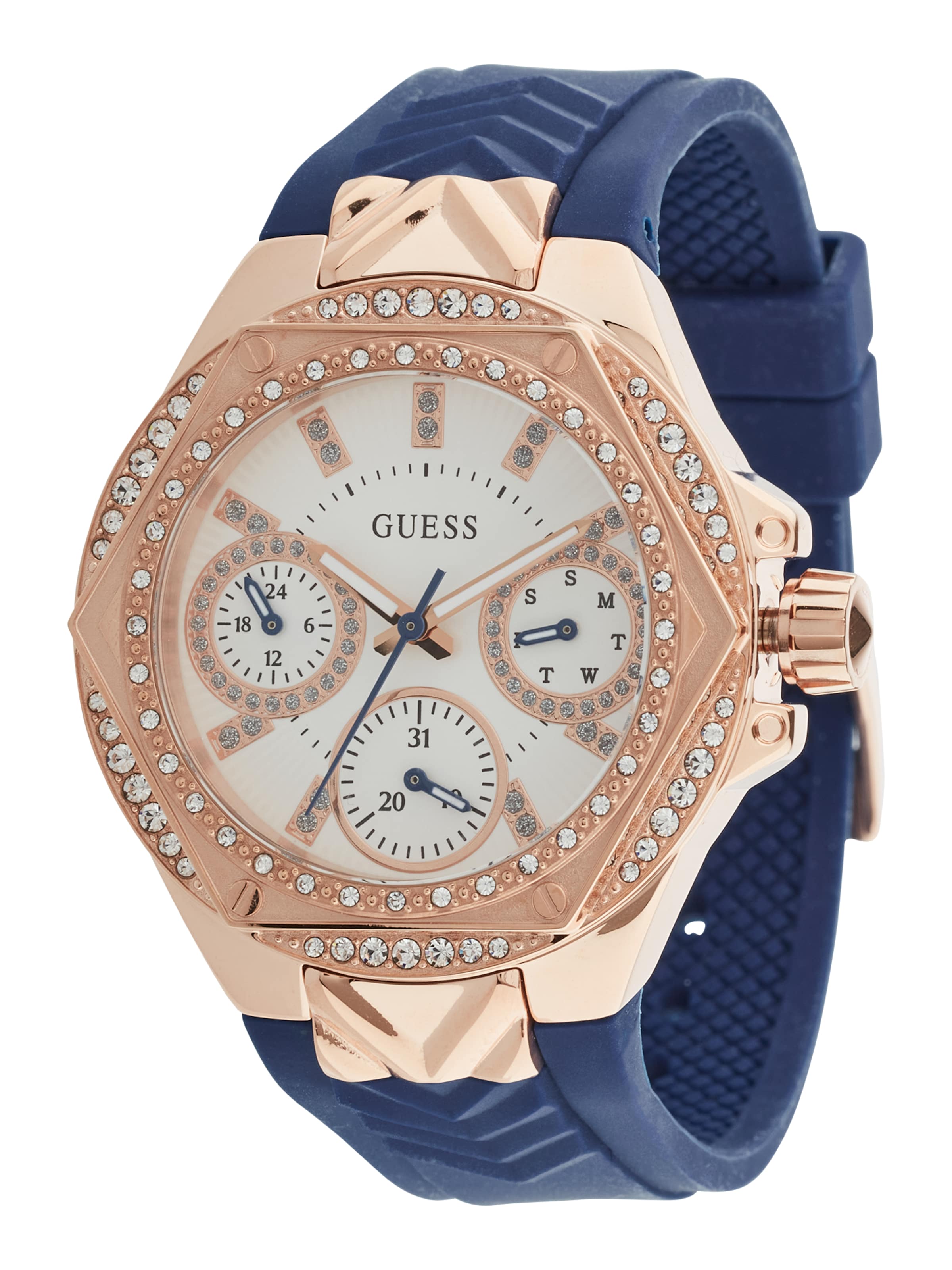 GUESS Analog watch in Gold: front