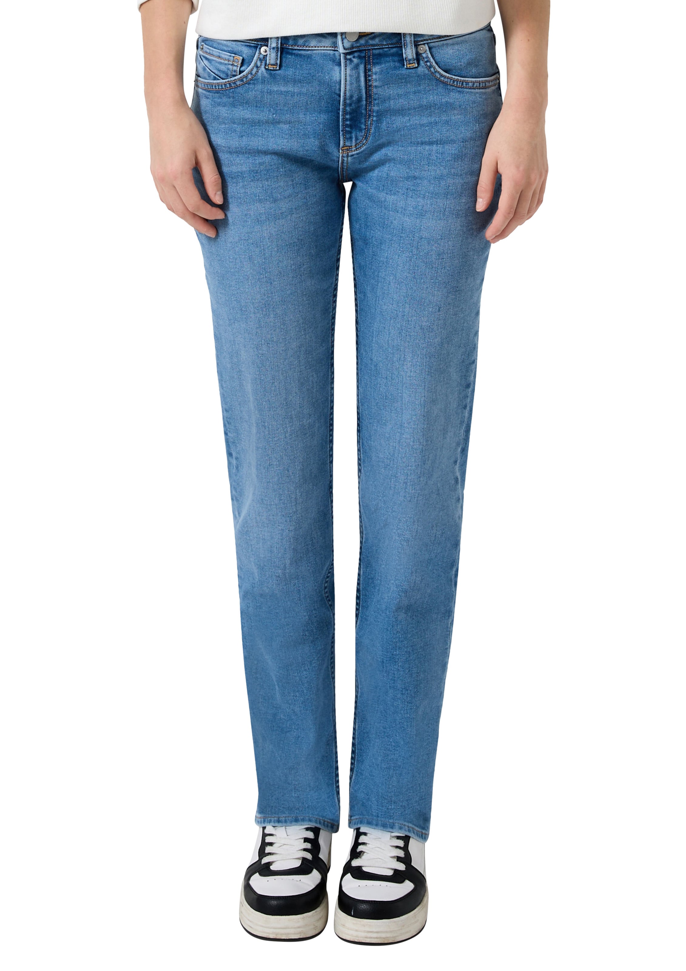 Regular Jean 'Catie' QS en bleu : devant