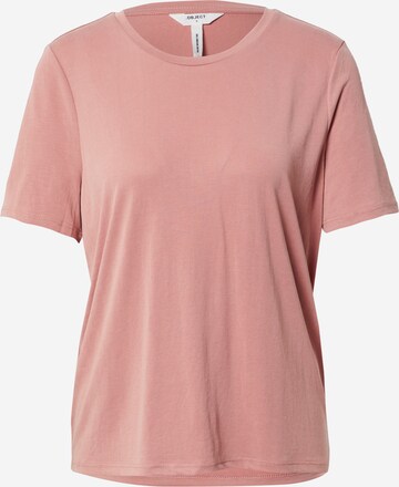 OBJECT T-Shirt 'OBJAnnie' in Pink: Vorderseite