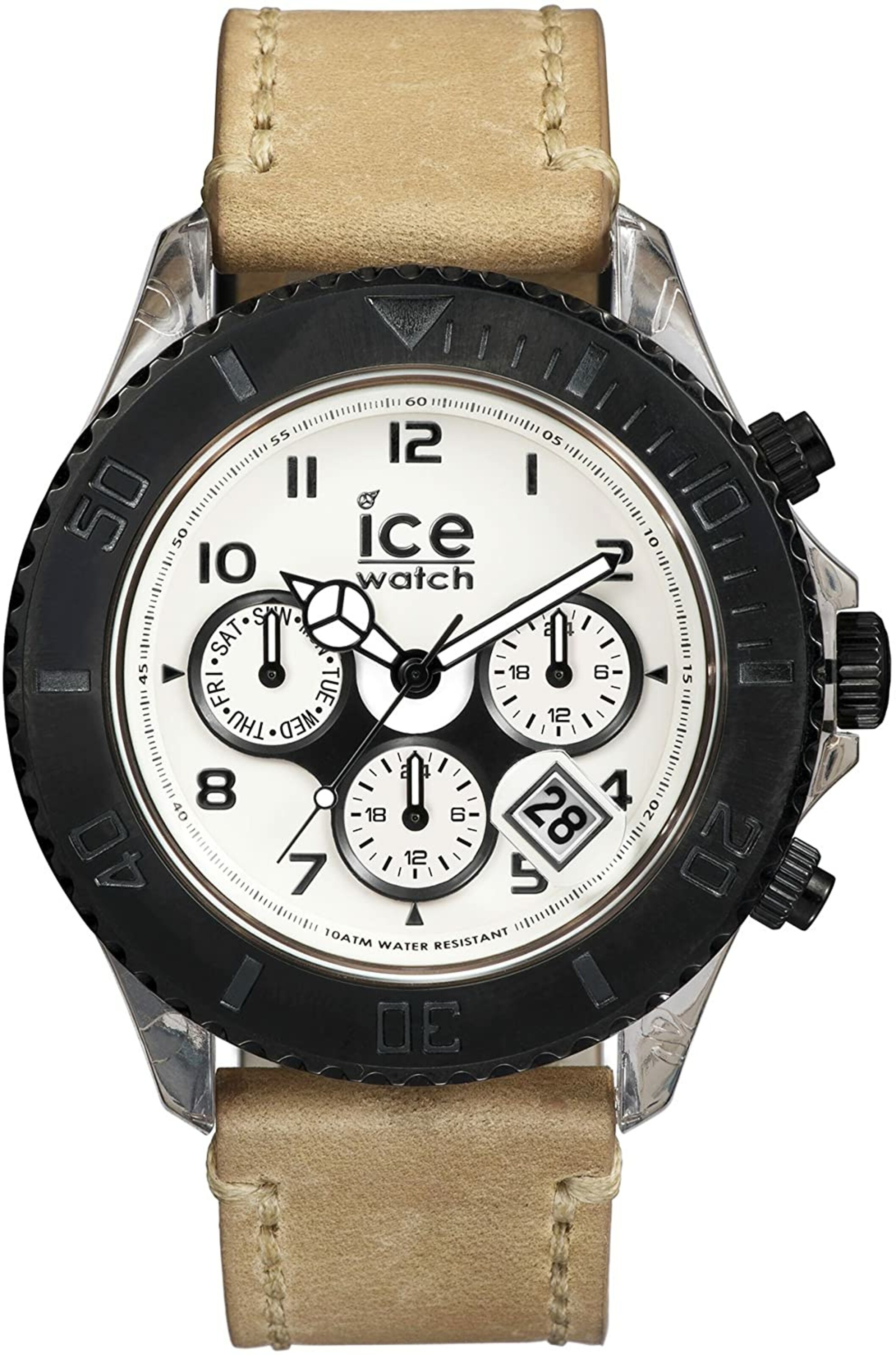 ICE WATCH Analoog horloge 'Vintage' in Beige: voorkant
