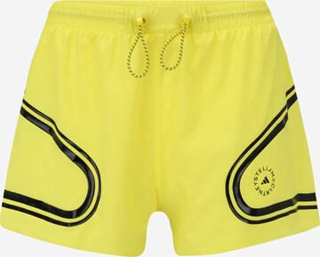 Loosefit Pantaloni sportivi 'Truepace ' di ADIDAS BY STELLA MCCARTNEY in giallo: frontale