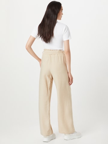 SISTERS POINT Loose fit Pleat-Front Pants 'MENA' in Beige