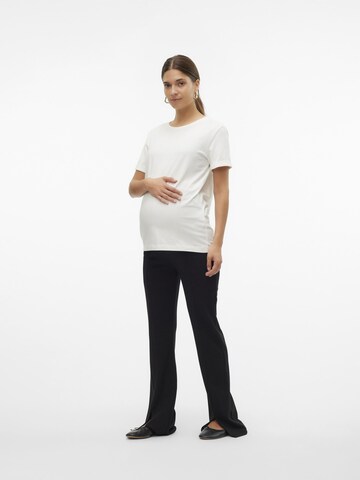 MAMALICIOUS Flared Trousers 'MLMya' in Black