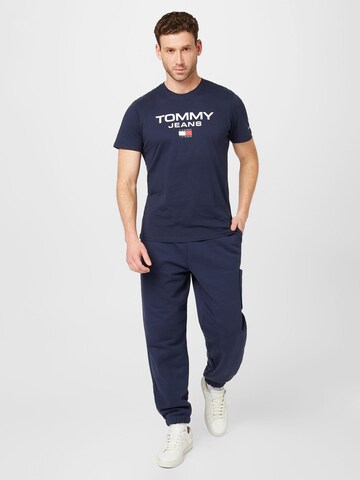 Tricou de la Tommy Jeans pe albastru