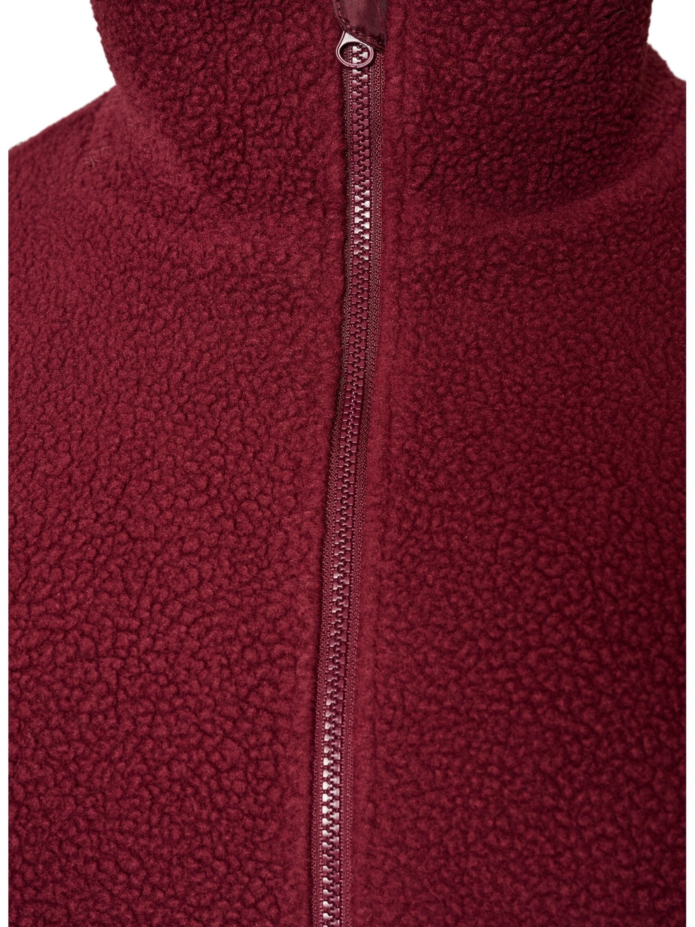 Veste en polaire Zizzi en rouge