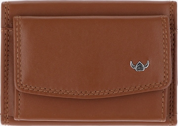 GOLDEN HEAD Portemonnaie 'Polo' in Braun: Vorderseite