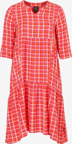 Pont Neuf Summer Dress in Pink: front
