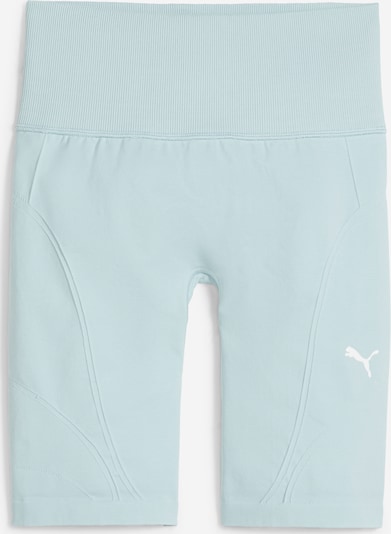 PUMA Sportshorts 'SHAPELUXE' in pastellblau / weiß, Produktansicht