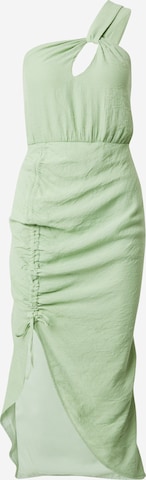 Misspap - Vestido em verde: frente