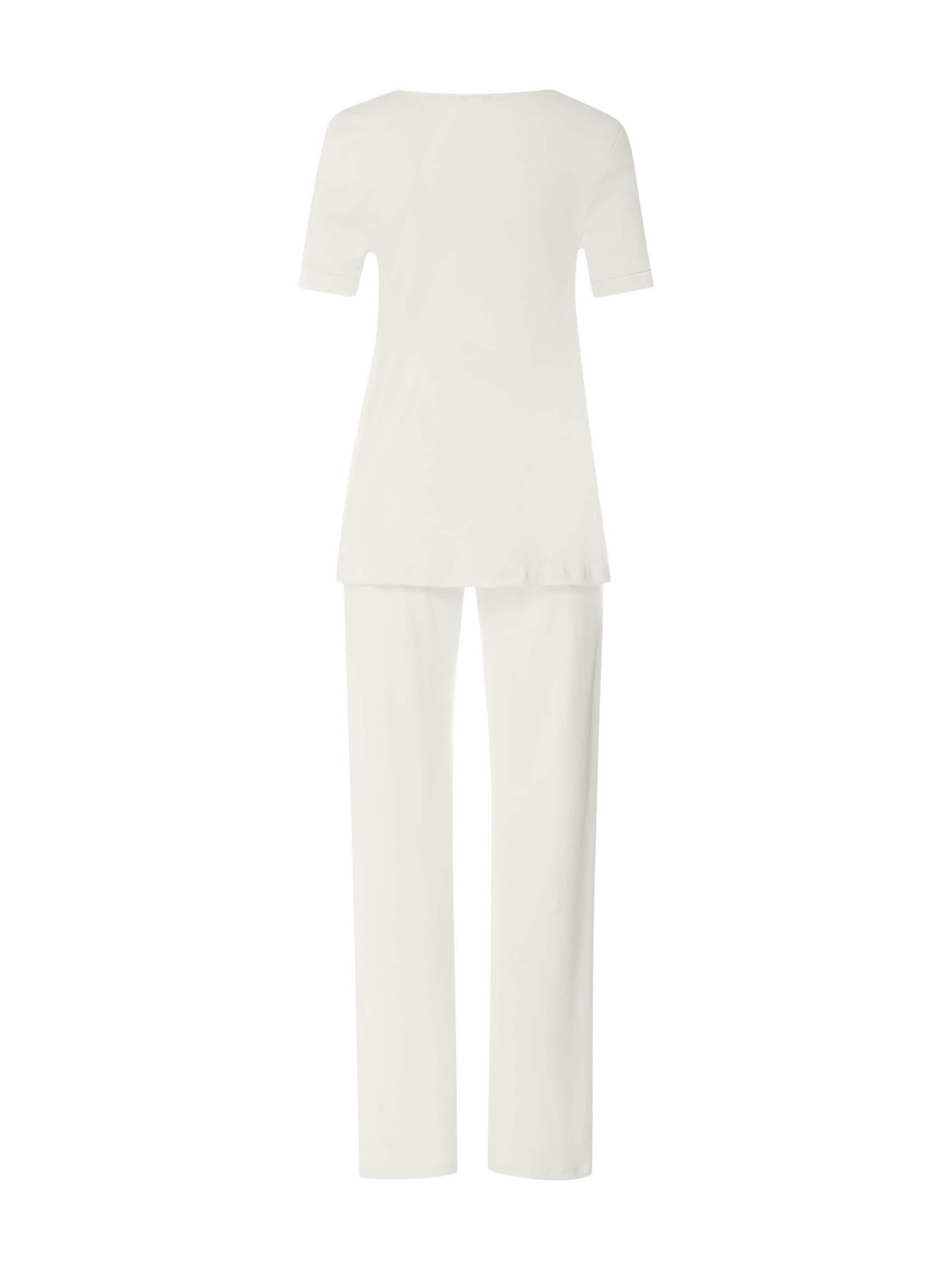 Pyjama ' Anilla ' Hanro en blanc