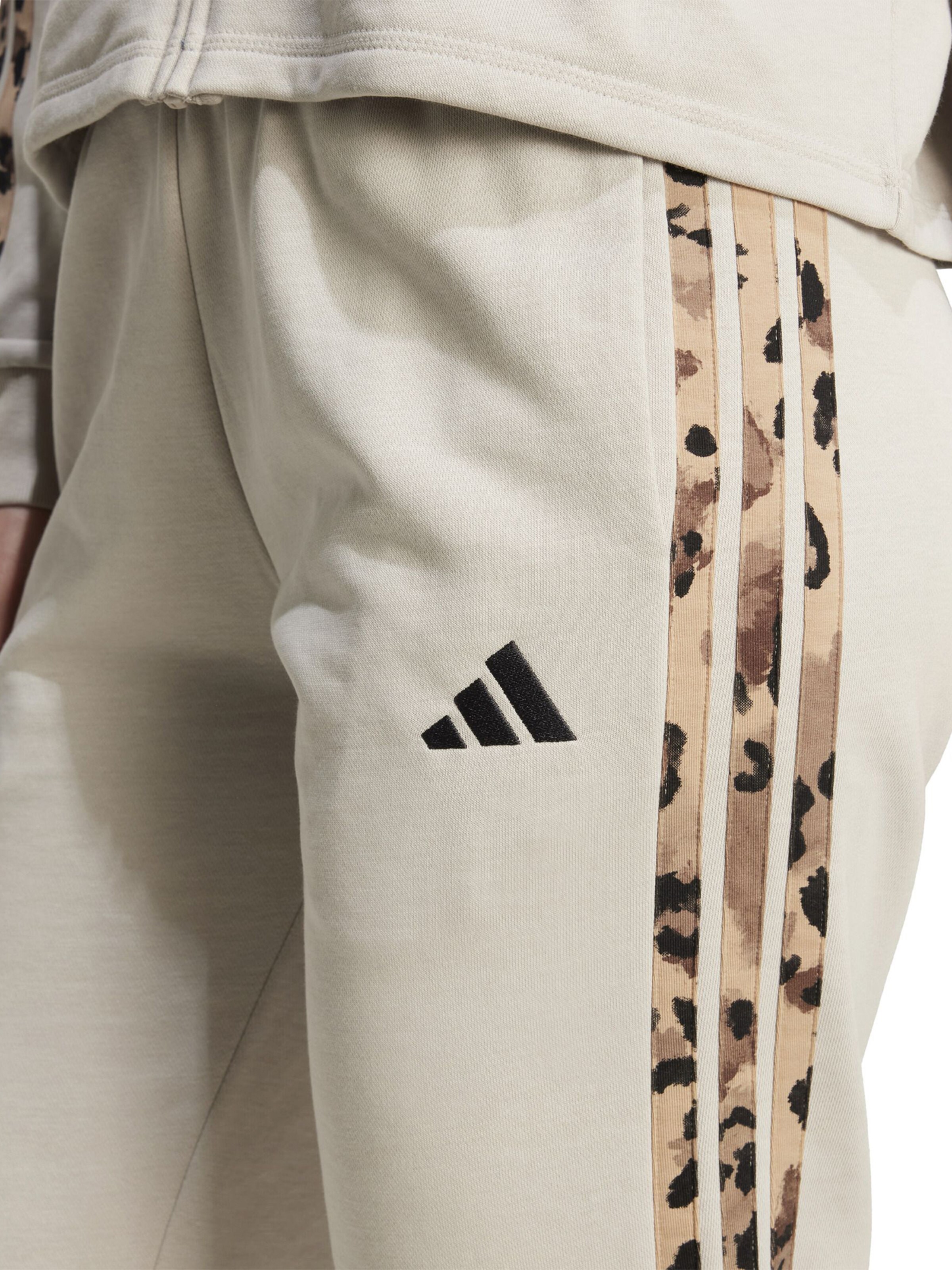 ADIDAS SPORTSWEARTapered Sportske hlače - bež boja