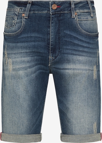 Petrol Industries Slimfit Jeans in Blauw: voorkant