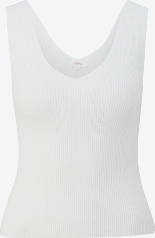 s.Oliver Knitted top in White: front