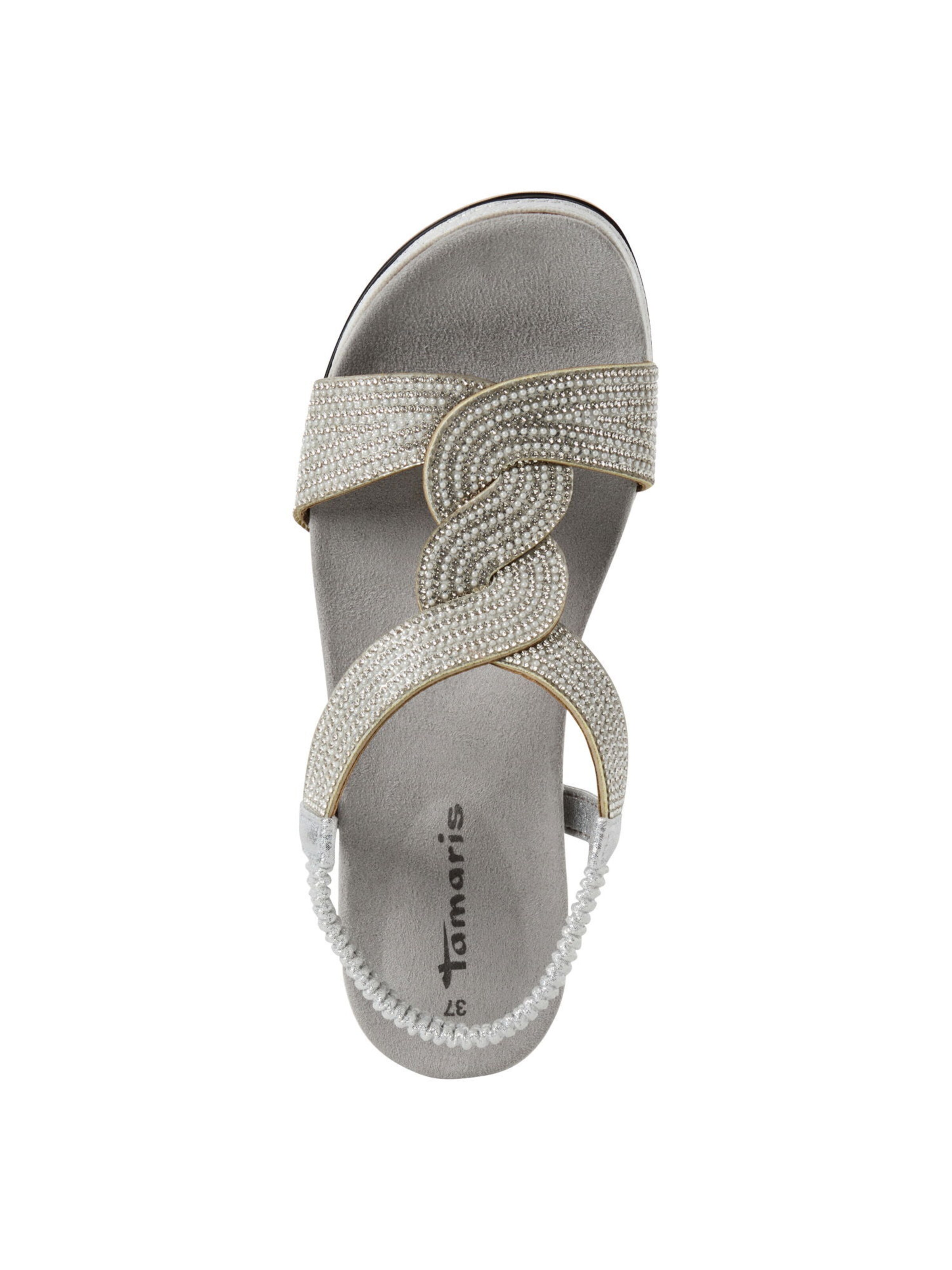 Tamaris Sandaal in Zilver