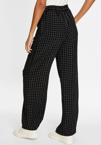 TAMARIS Wide leg Pants in Black